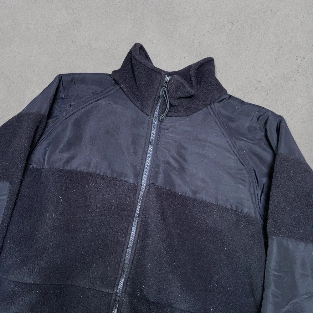 Peckham Fleece Jacket Black Men's Size XL Military Cold Weather Jacket DSCP USA
